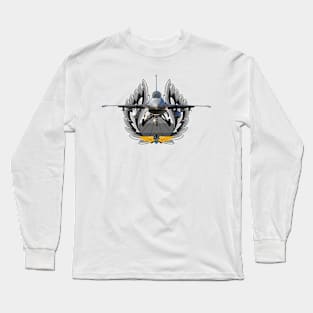 F-16 Fighting Falcon Long Sleeve T-Shirt